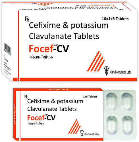 Cefixime 200mg. Clavulanic Acid 125mg./FOCEF-CV