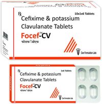 Cefixime 200mg. Clavulanic Acid 125mg./FOCEF-CV