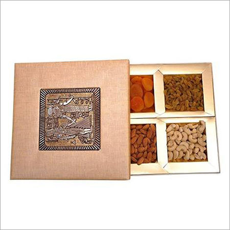 Wood Square Dry Fruit Box