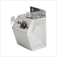 Manual Stainless Steel Liquid Soap Sanitizer and Shampoo Dispenser