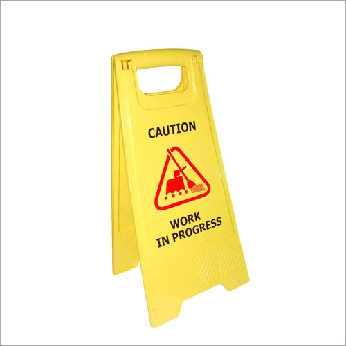 Work In Progress Caution Standing Board