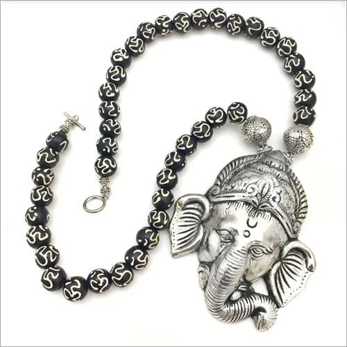 Metal Ganesh Necklace