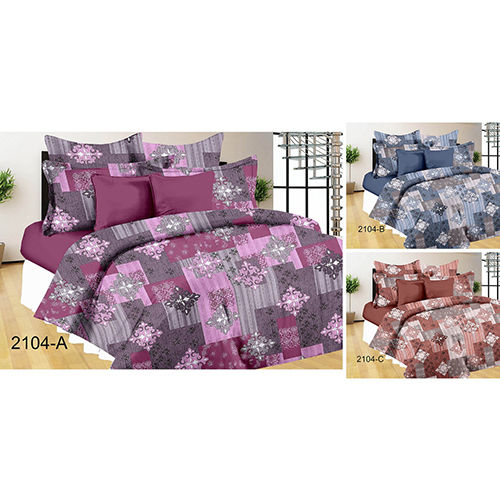 Multi Color Floral Bed Sheet