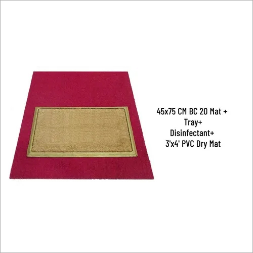 SANI COIR MAT BC20 45 X 76 CMWITH TRAY AND 1 LTRDISINFECTANT