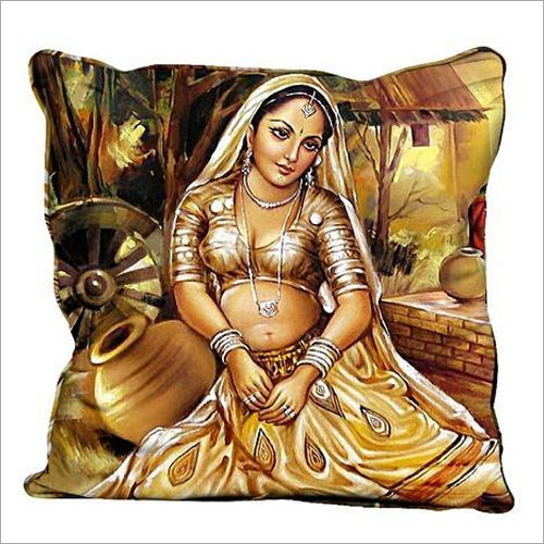 Traditional Digital Print  Cushion Cover