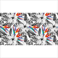 Cotton Fabric Digital Print Fabric - Color: Multicolor (as Shown In Design)