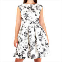 Georgette Floral Digital Print Dress
