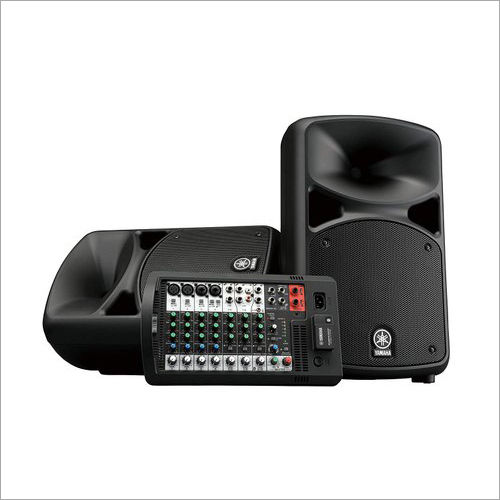 Black Yamaha Stagepas 600Bt Portable Pa System