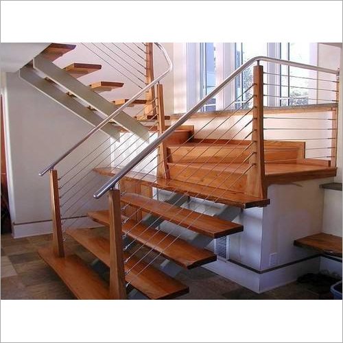 Residential Stainless Steel Railing Height: 3-3.5 Foot (Ft)