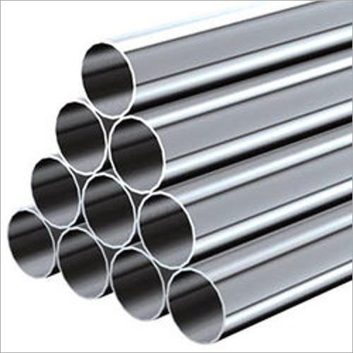 304 Stainless Steel Round Pipe - 6-12 Meter Length | Silver Color, SS304 Grade, Galvanized Surface Treatment