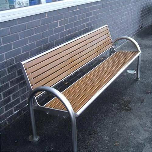 Outdoor Stainless Steel Bench