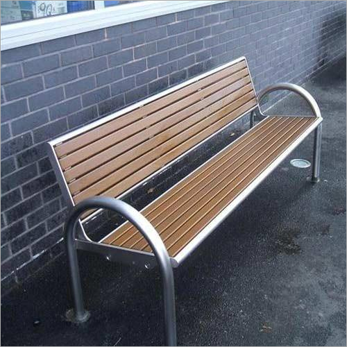 Any Color Outdoor Stainless Steel Bench
