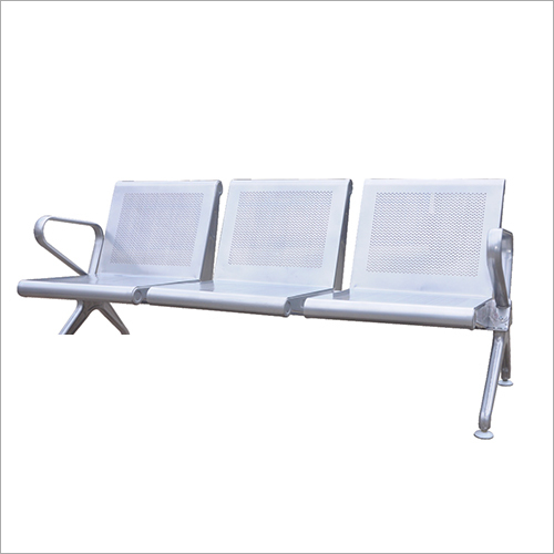 Steel Three Seater Visitor Chair