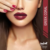 Chariot New York Greek Coral Creme Lipstick