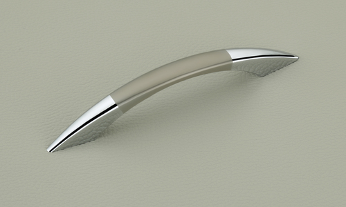 Chrome Finish Commercial Cabinet Handle - Steel 6 Inch Length C Type Shape | Sleek Chrome Finish Durable Stainless Steel Build
