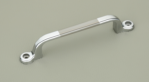 Metal Commercial Cabinet Handle - Finish: Chrome Finish