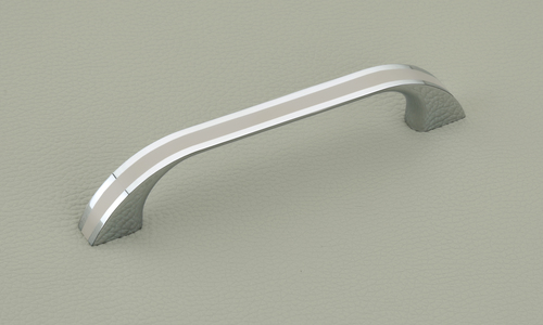 Designer C Type Commercial Cabinet Handle - Finish: Chrome Finish