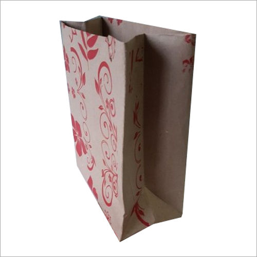 Brown Printed Kraft Paper Bags