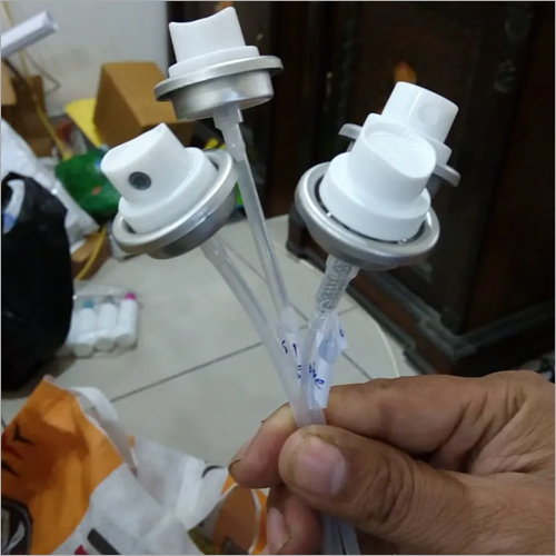 No Gas Aerosol Valves And Gas Aerosol Valves - Plastic | White Color, Designed for Efficient Cans Usage