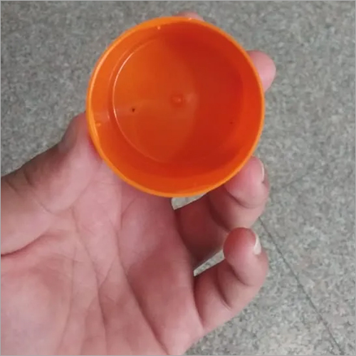 Aerosol 52 Dia Hollow Caps - Plastic Material, 52 Dia Size, Orange Color | Ideal for Bottles and Versatile Liquid Dispensing Solutions