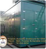 Acoustic Enclosure For Power Plant