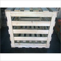 Wooden Storage Crate Box - Color: Natural