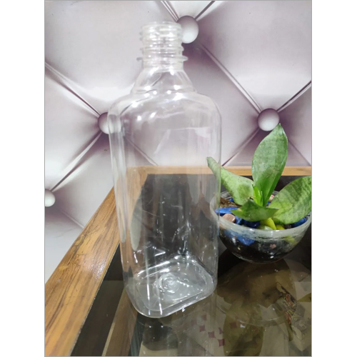 Transparent Square Pet Bottle - PET Material, 500ML Size | Versatile Design for Various Use Cases
