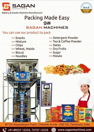 Automatic Snacks Packing Machines