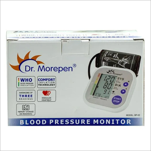 Dr Morepen Blood Pressure Monitor By VYANKATESH DISTRIBUTORS