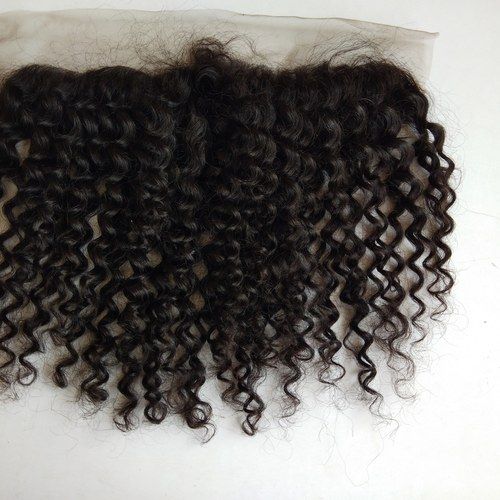 Steam Curly Transparent Lace Frontal 13x4