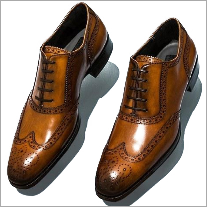 Mens Leather Designer Brown Shoes - Various Sizes Available | Eye-Catching Fashion for All Occasions