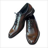 Mens Leather Stylish Shoes Heel Size: Low