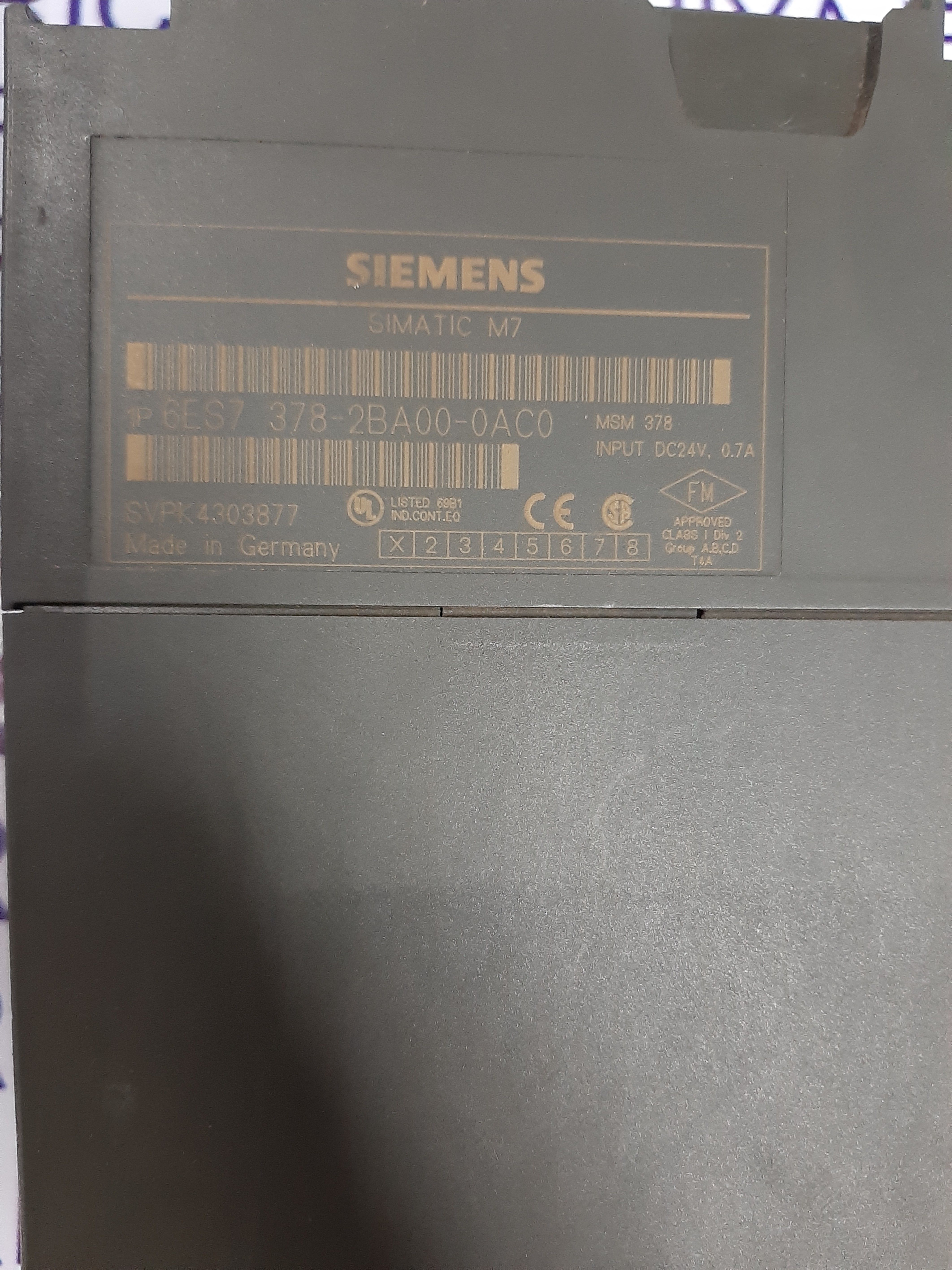 Siemens Mass Storage Module