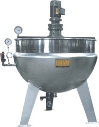 Cooking Kettle Fixed Type With Tuflon Scrapper