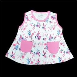 Different Color Available Baby Printed Frocks