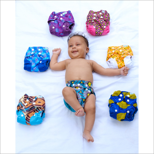 Baby Colorful Diapers - Cotton Material, All Sizes, Any Color | Ideal for Ages 1-3 Years, Perfect for Baby Personal Care Needs