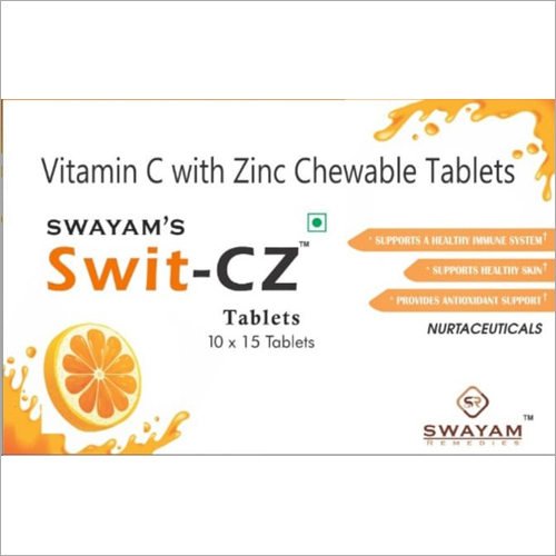Vitamin C with Zinc Chewable Tablets
