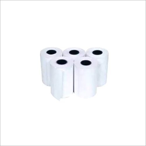 55 mm By 15 mtr Plain 48 GSM Thermal Paper Roll