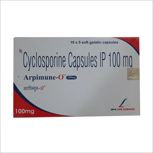 100 MG Cyclosporine Capsules IP