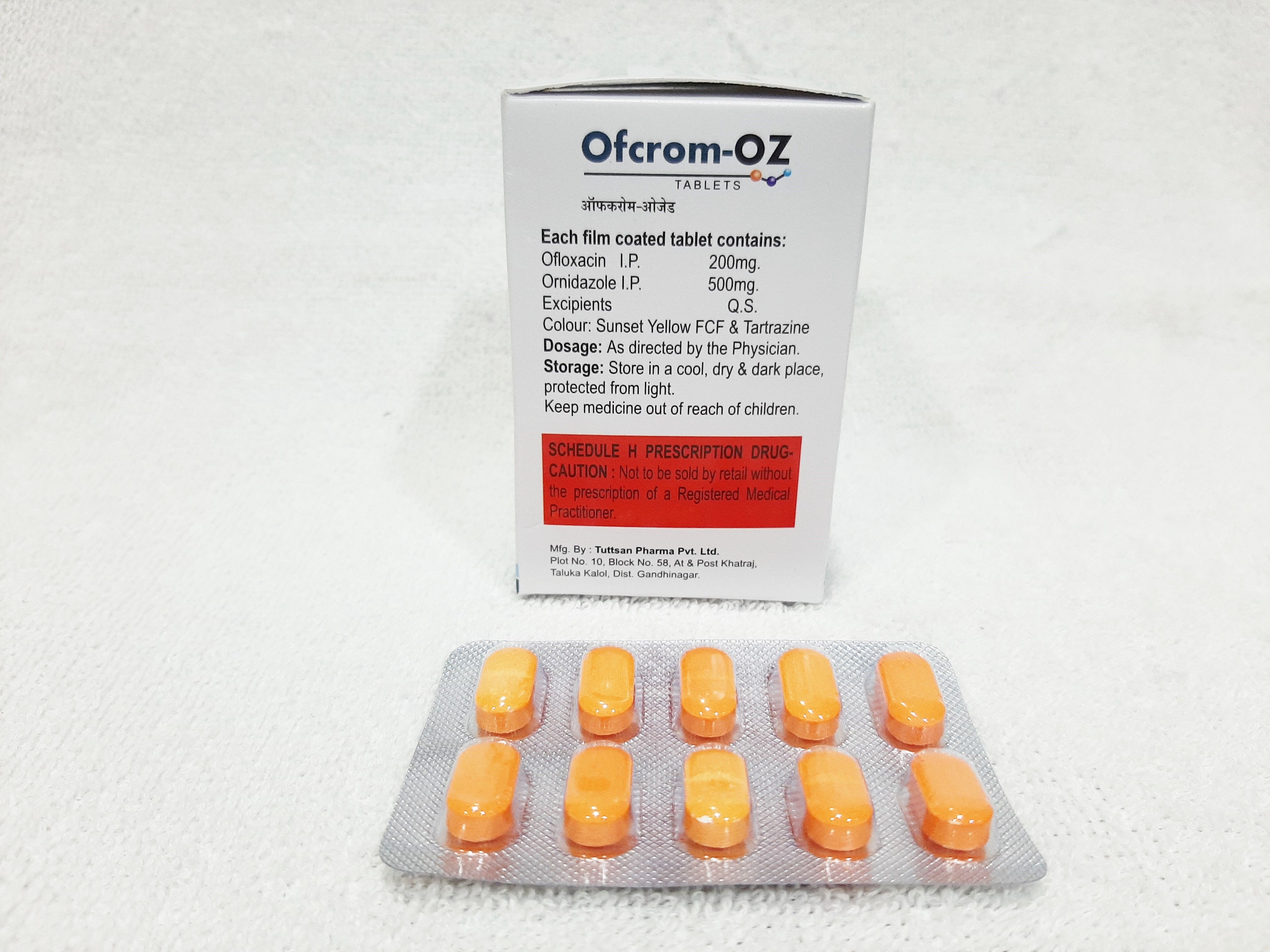 Ofloxacin & Ornidazole Tablets