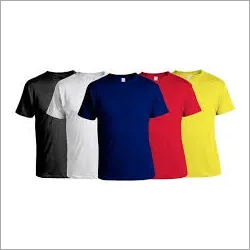 Mens Plain T Shirt - Cotton Fabric, Sizes: S, M, L, XL | O-Neck Design, Available in Multiple Colors, Classic Plain Pattern