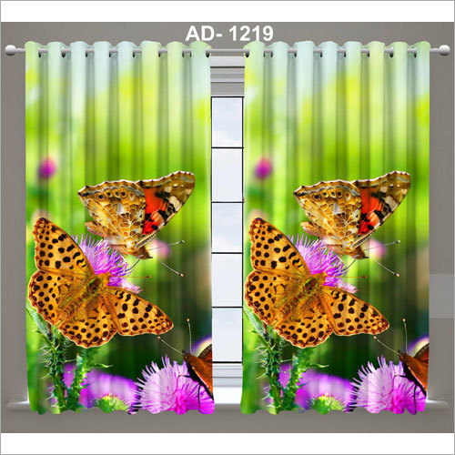 Multicolored Curtain Fabric