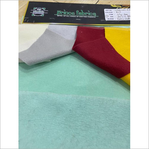 Three Thread Fleece Fabric - Thread Fleece, Lightweight, Washable, Available in Different Colors, Plain Pattern | Ideal for Garment Industry
