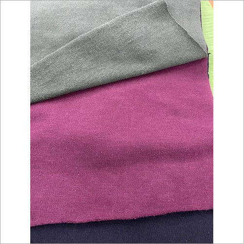 Two Thread Slub Terry Fabric - Terry Fabric, Different Colors Available | Lightweight, Washable, Plain Pattern for Garment Industry