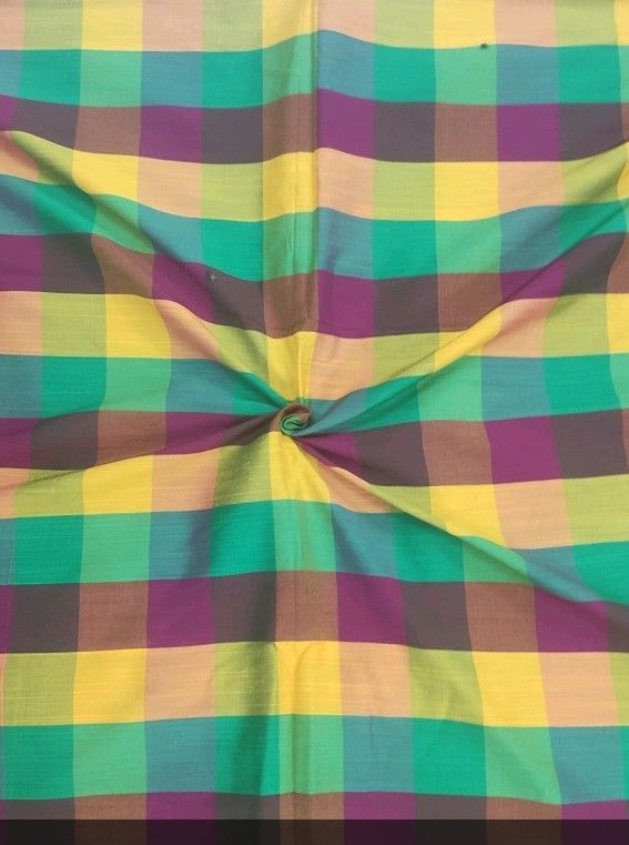 Banarasi Checks Fabric