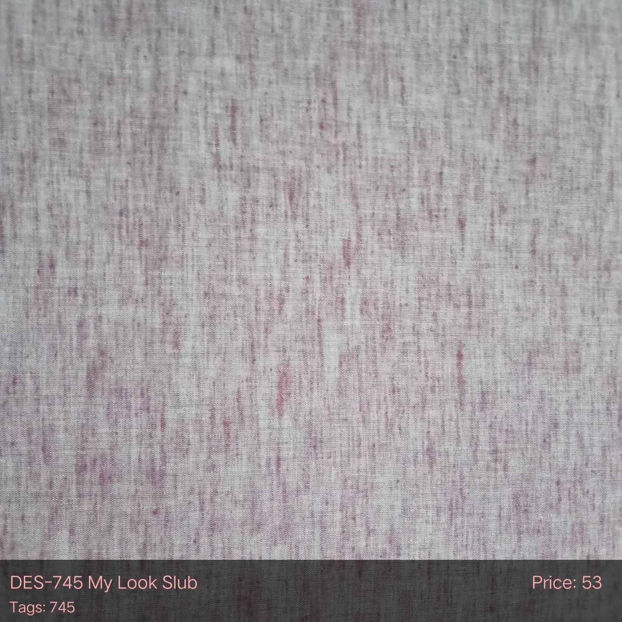 My Look Slub Fabric