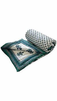 Multicolour Jaipuri Cotton AC Quilt Razai  for Winters