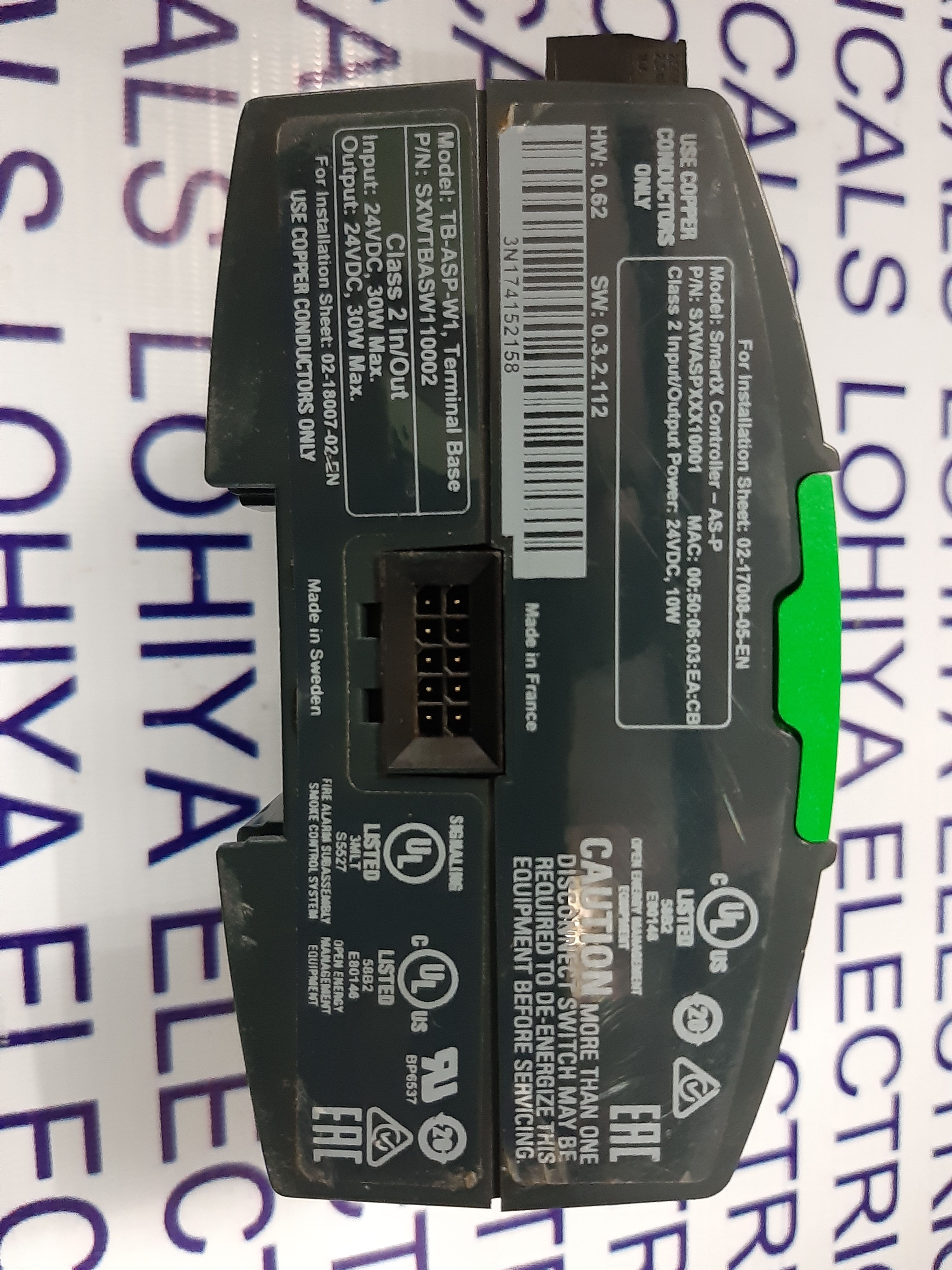 SCHNEIDER ELECTRIC TERMINAL BASE SMARTX CONTROLLER