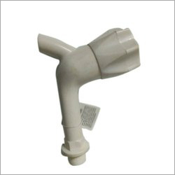 Plastic Water Tap - Rigid Plastic Material, Ivory White Color | Durable and Reliable Water Flow Control