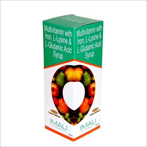 Multivitamin With Iron L-Lysine and L-Glutamic Acid Syrup